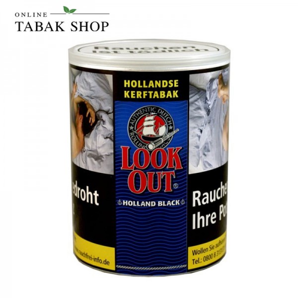 Look Out Holland Black Tabak 150g Dose
