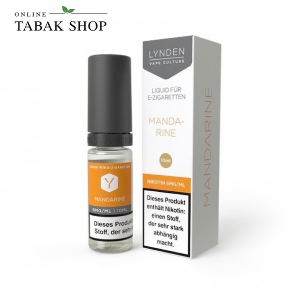Lynden MANDARINE Liquid, 70/30 VG/PG (1x 10ml)