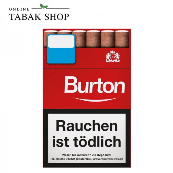 Burton Original Filter Zigarillos L 17er Packung