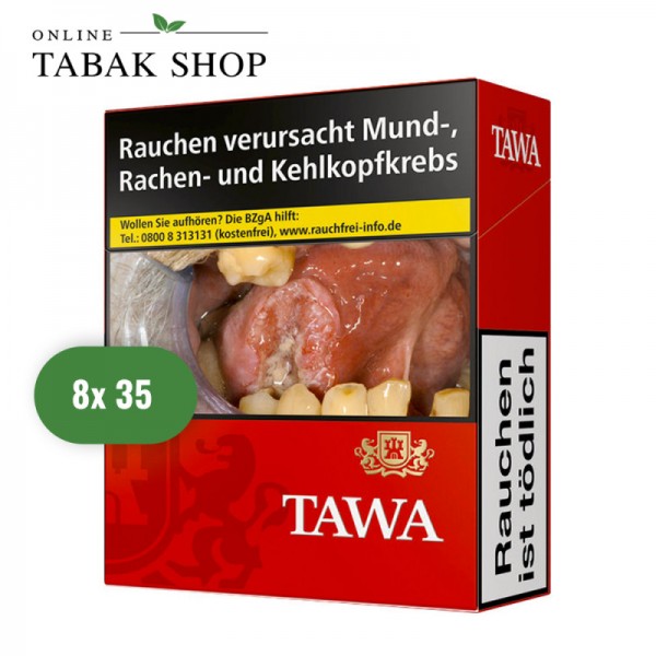 TAWA Red Zigaretten XXXXL (8 x 35er)