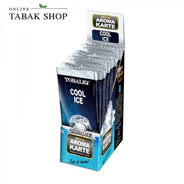 TobaliQ COOL ICE Aroma Karte