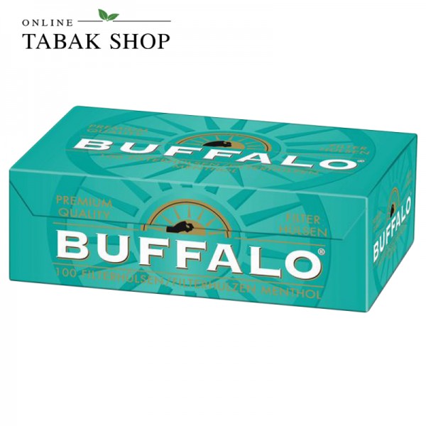 Buffalo Menthol Hülsen 100er Packung