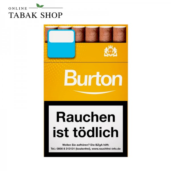 Burton Gold (Vanilla) Filter Zigarillos L 17er Packung