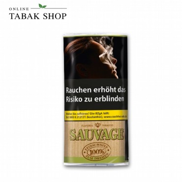 Sauvage Feinschnitt Drehtabak Ohne Zusätze 30g Pouch