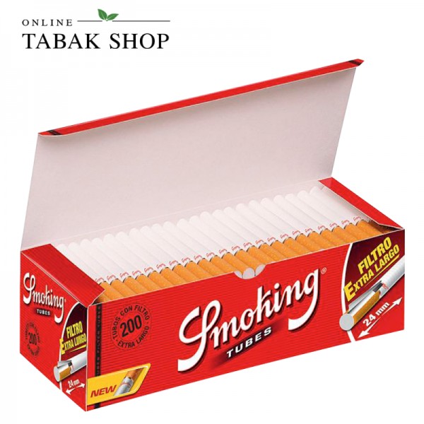 Smoking Extra Long Hülsen 200er Packung