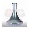 Amy Deluxe Shisha 006.01 UNIO Black (Matt schwarze Säule) (77cm)