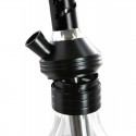 Kaya Shisha ELOX Eco Slice Small im Koffer - Schwarz (ca. 52cm)
