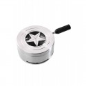 Kaya Shisha ELOX Eco Slice Small im Koffer - Schwarz (ca. 52cm)