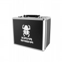 Kaya Shisha ELOX Eco Slice Small im Koffer - Schwarz (ca. 52cm)