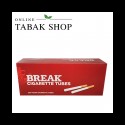 Mark Adams No.1 Volumentabak (2 x 400g) + 1.600 Hülsen (Auswahl beachten) + 2 TobaliQ Happy Smile Motiv Feuerzeuge