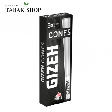 Gizeh Black King Size Cones + Tip 3er Packung
