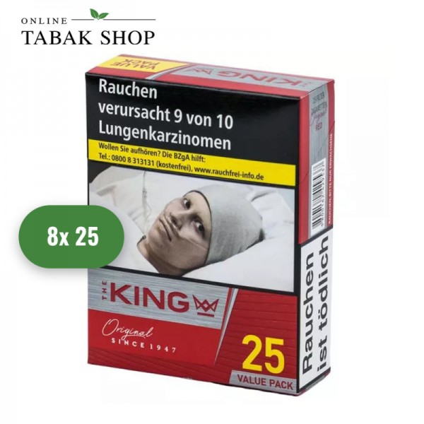 The King Red Zigaretten XL (8 x 25er)