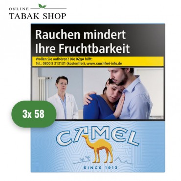 Camel Blue Zigaretten BP 6XL (3 x 56er)