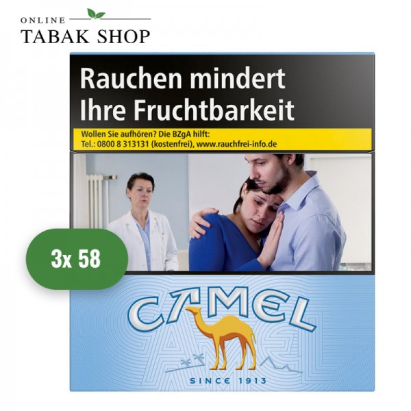 Camel Blue Zigaretten BP 6XL (3 x 56er)
