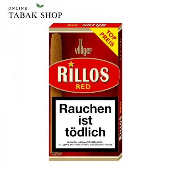 Villiger "Rillos Red" Zigarillos (1x 5er)