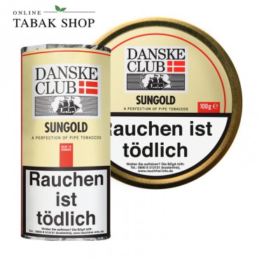 Danske Club Sungold Pfeifentabak (Bitte Grammatur wählen!)
