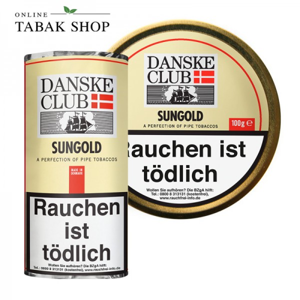 Danske Club Sungold Pfeifentabak (Bitte Grammatur wählen!)
