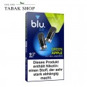 Blu 2.0 Green Apple LiquidPod (2x 1.9ml, Nikotingehalt wählbar!)