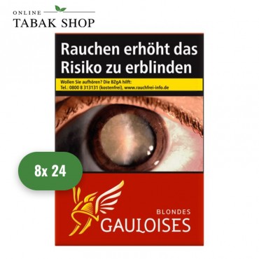 Gauloises Blondes Rot Zigaretten XXL (8 x 23er)