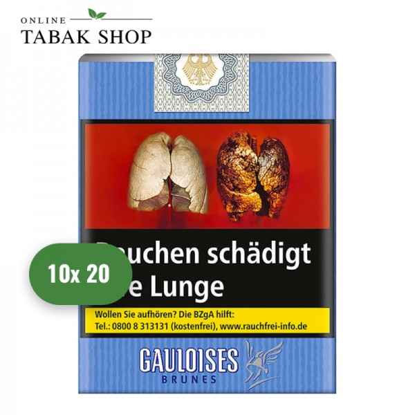 Gauloises Brunes Zigaretten OP (10 x 20er)