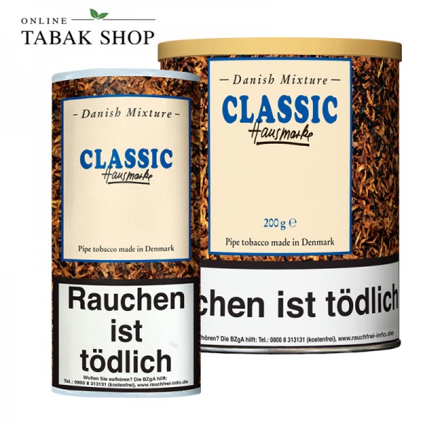 Danish Mixture Classic Pfeifentabak (Bitte Grammatur wählen!)