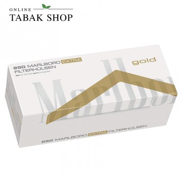 Marlboro Gold Extra Hülsen 250er Packung