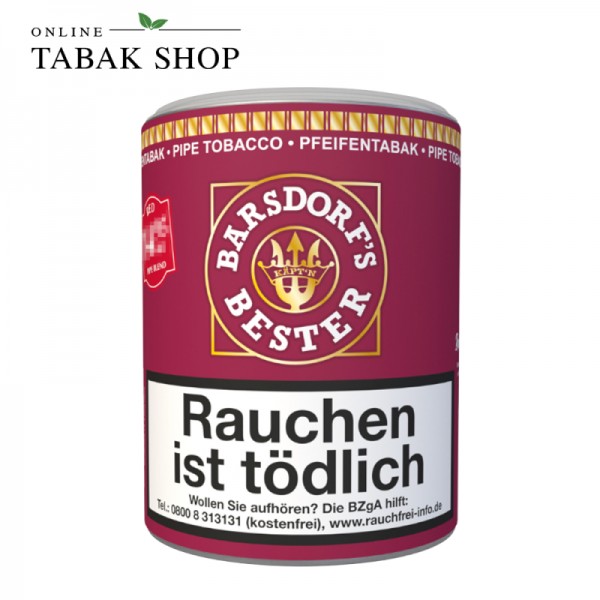 Barsdorf's Bester Pfeifentabak Cherry / Red (1 x 160g) Dose