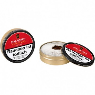 Mac Baren Club Blend Spun Cut (Roll Cake) Pfeifentabak 100g Dose