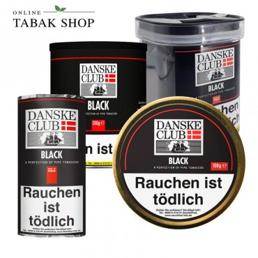Danske Club Black Pfeifentabak (Bitte Grammatur wählen!)