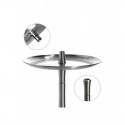 Kaya Shisha Clear INOX 630CE Stellar Cut 2S (ca. 86cm)