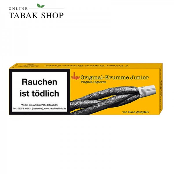 Villiger Original Krumme Junior Zigarren 6er Schachtel