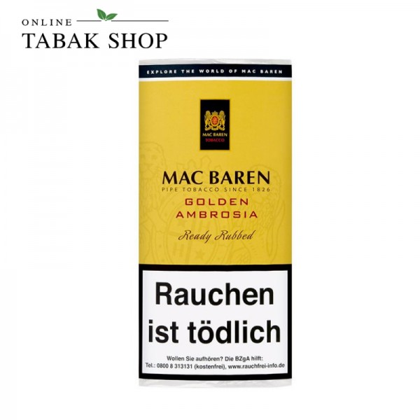 Mac Baren Golden Ambrosia Pfeifentabak 50g Pouch