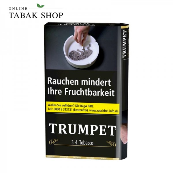 Trumpet Tabak 3/4 Shag 38g Pouch
