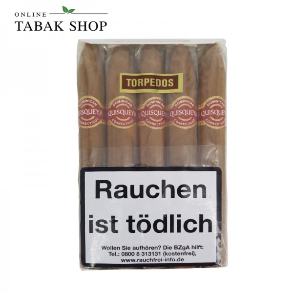 Quisqueya "Torpedos" Zigarren 10er Bundle