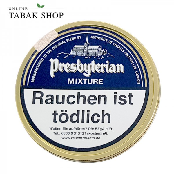 Presbyterian Mixture Pfeifentabak 100g Dose