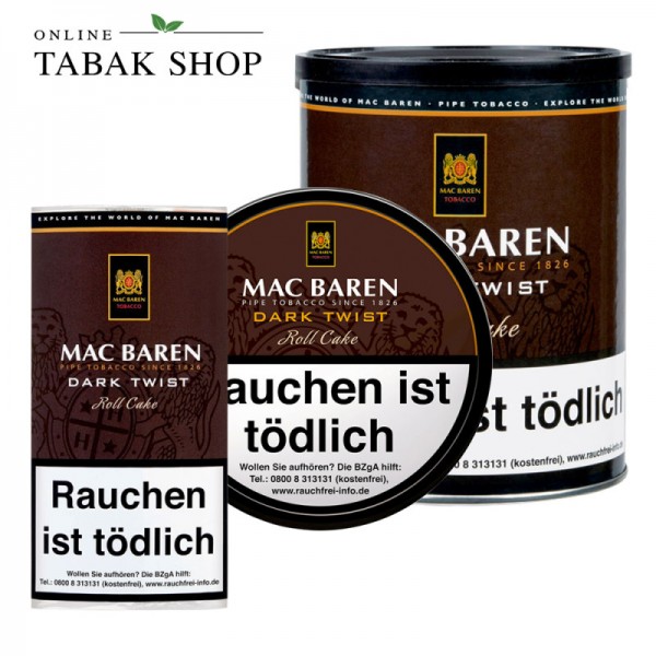 Mac Baren Dark Twist Pfeifentabak