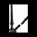 Kaya Shisha White Zebra ELOX 630CE Lance Schliff 2S - schwarz (ca. 77cm)