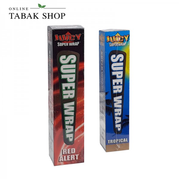 Juicy Super Wrap, Aromatisierung wählbar
