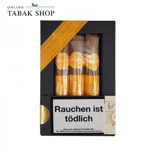 Quisqueya Seco Robusto Zigarren 3er Bundle