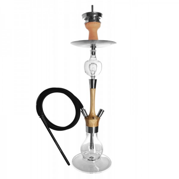 Kaya Shisha Clear Madera 2.0 Esche-Eiche Komplett-Set (ca. 73cm)