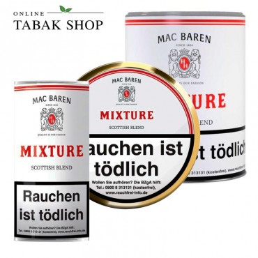 Mac Baren Mixture Scottish Blend Pfeifentabak (Bitte Grammatur wählen)