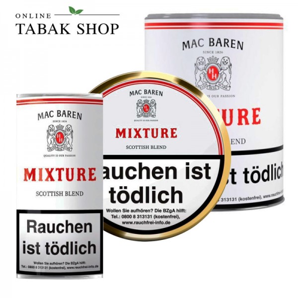 Mac Baren Mixture Scottish Blend Pfeifentabak (Bitte Grammatur wählen)