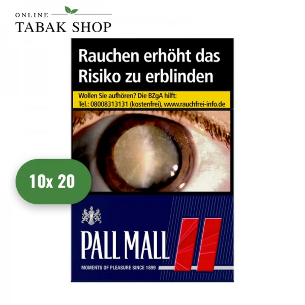 Pall Mall Red OP Zigaretten (10 x 20er)