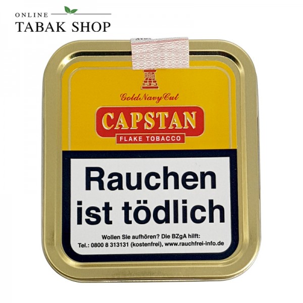 Capstan Gold Navy Cut Flake Tobacco Pfeifentabak 50g Dose