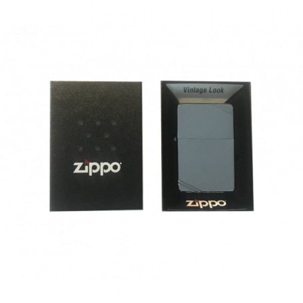 Zippo Feuerzeug 60000809 chrom poliert Vintage Look