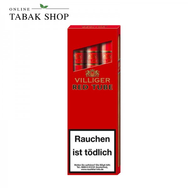 Villiger "Red Tube" Zigarren (1x 3er)