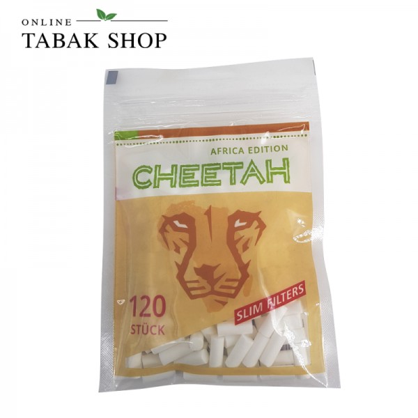 Cheetah Slim Filtertips (1x 120er) Beutel