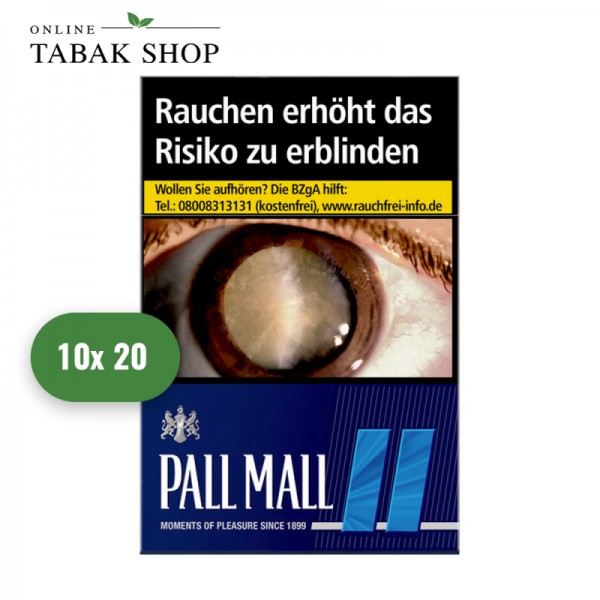 Pall Mall Blue Zigaretten OP (10 x 20er)