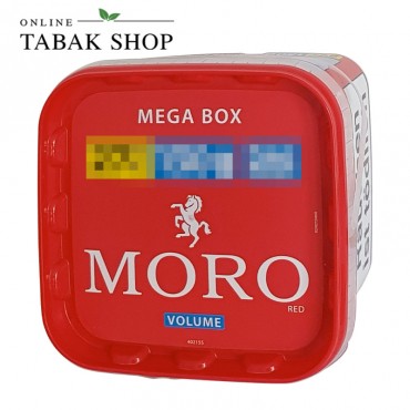 Moro Volumentabak Rot Mega Box 130g Eimer