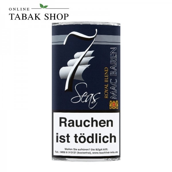 Mac Baren 7 Seas Royal Blend Pfeifentabak (1 x 40g) Pouch